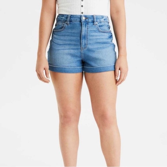 American Eagle Mom Short Jean Shorts - Picture 1 of 6